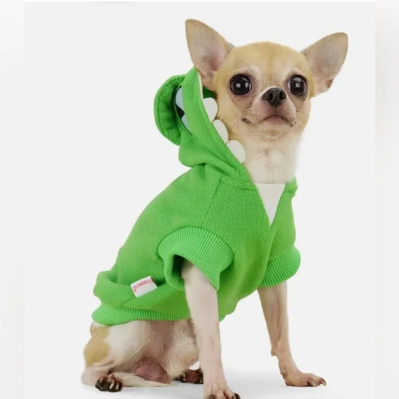 NWT Frienperro Dino dog costume hoodie - Picture 2 of 10